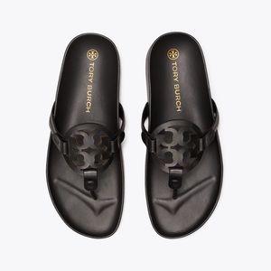 Tory Burch Miller cloud sandal black